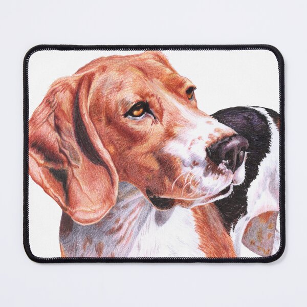 Item preview, Henry the Beagle black, white and tan designed and sold by DingbatDesigns.