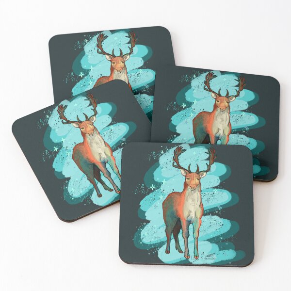 Item preview, Deer Spirit Animal, Stag Totem designed and sold by Free-Spirit-Meg.