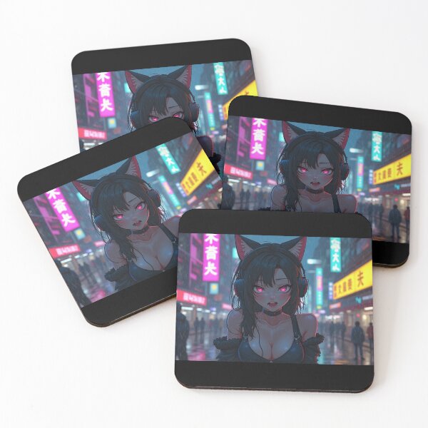 Item preview, Phonk Beats and Cyberpunk Streets Girl designed and sold by brendanre.