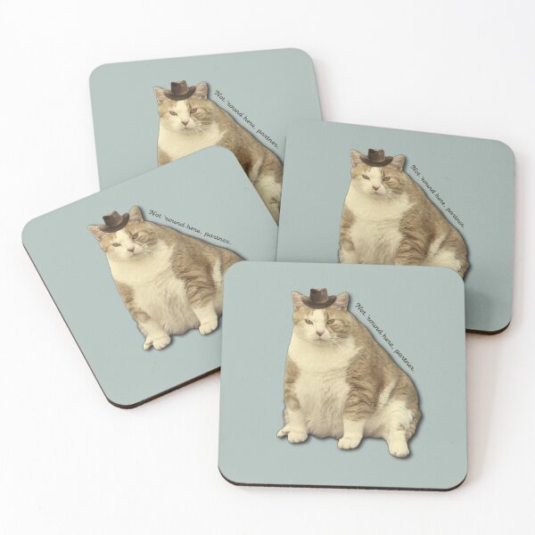 Item preview, Cowboy Cat - Not 'Round Here, Partner designed and sold by Jelly Pop.