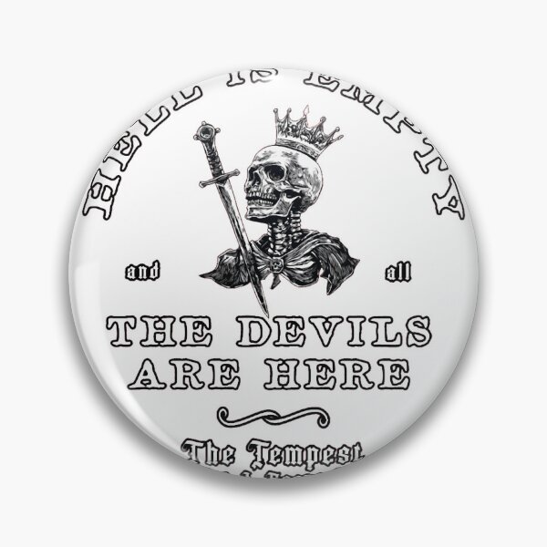 Item preview, Hell Is Empty &amp; All The Devils Are Here designed and sold by EvaShea.