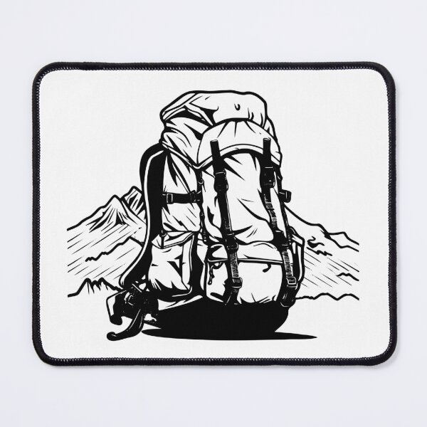 Item preview, Hiking Backpack Outdoor Camp Trail Rucksack Bag Mountain designed and sold by inkoutninja.