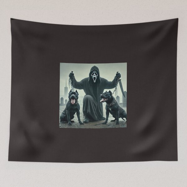 Item preview, Ghostface and Pitbulls designed and sold by Ghostface2025.