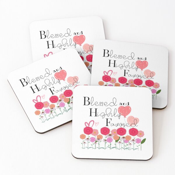 Item preview, Blessed and Highly Favored designed and sold by VieLittleCorner.