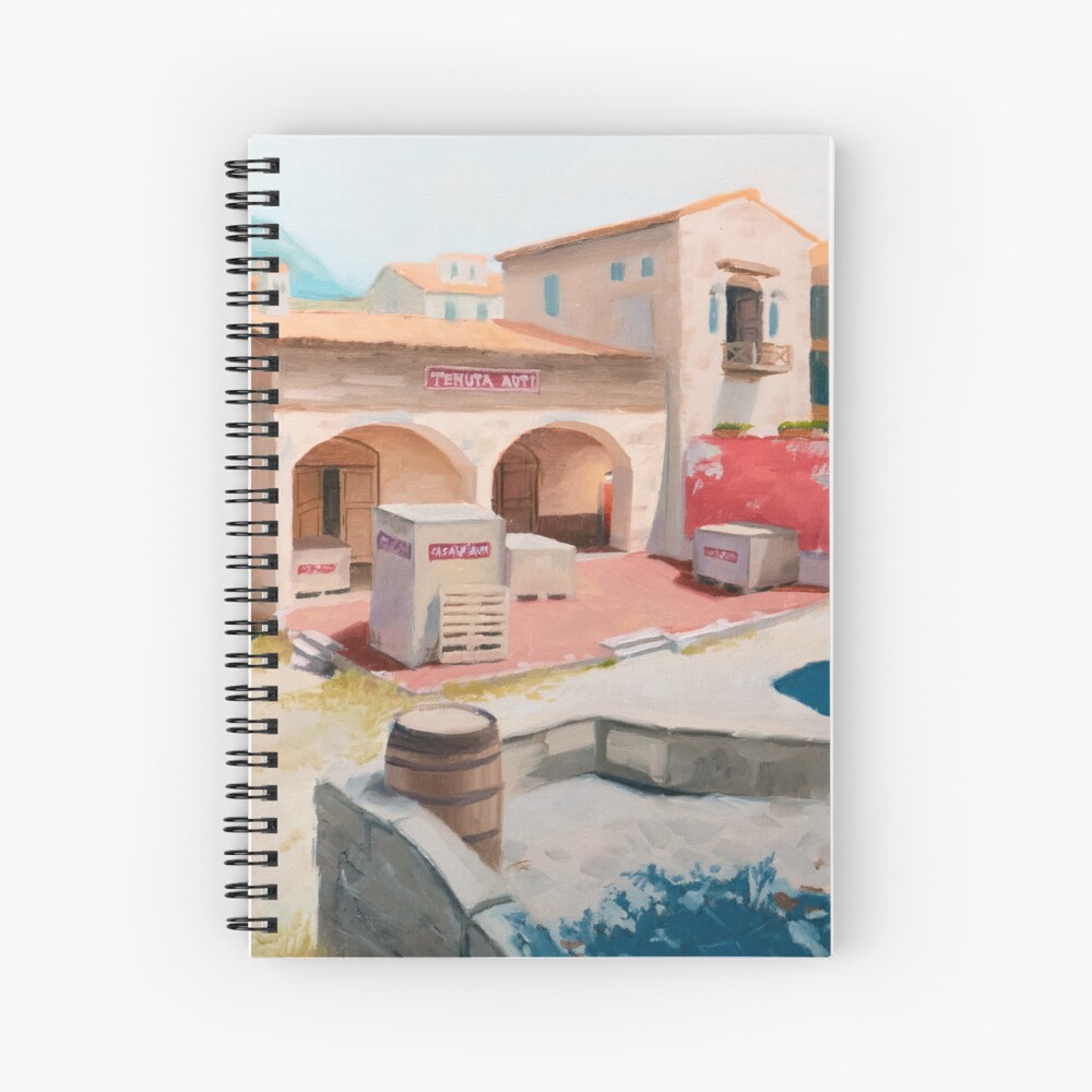 Item preview, Spiral Notebook designed and sold by shreyasfineart.