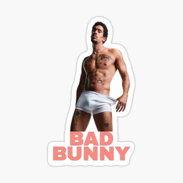 Aperçu de l'œuvre Bad Bunny en slip créée et vendue par CMooreWorx.