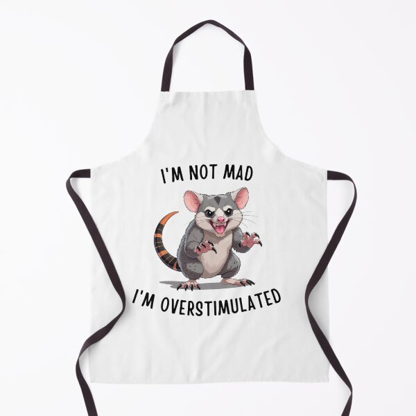 Item preview, I'm Not Mad I'm Overstimulated designed and sold by Alberto Dominguez.