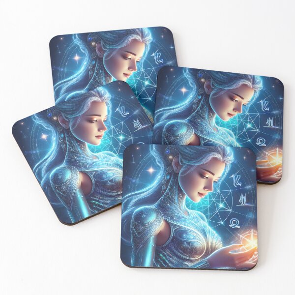 Item preview, Universal Order: The Cosmic Virgin and Celestial Harmony designed and sold by HighestMind_888.