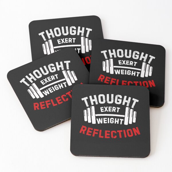 Item preview, Thought Exerts Weight — Reflection Shapes Reality designed and sold by ipot.