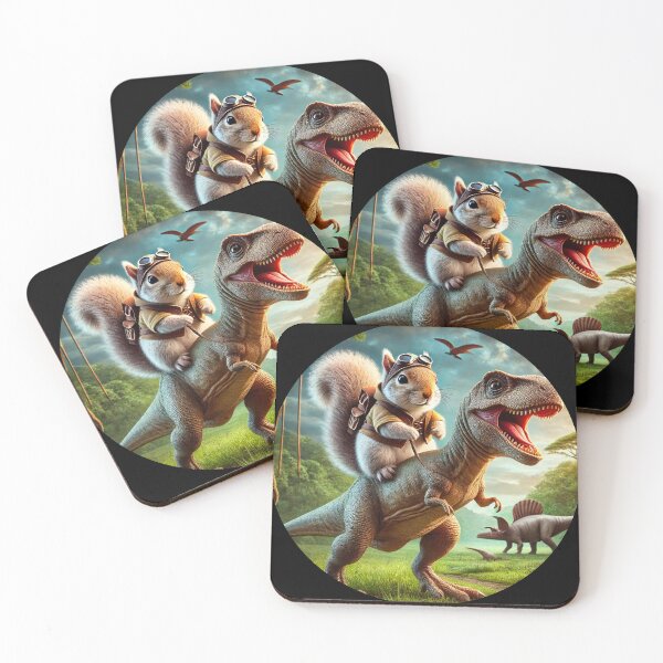 Item preview, Squirrel riding Dino designed and sold by Caseymax.