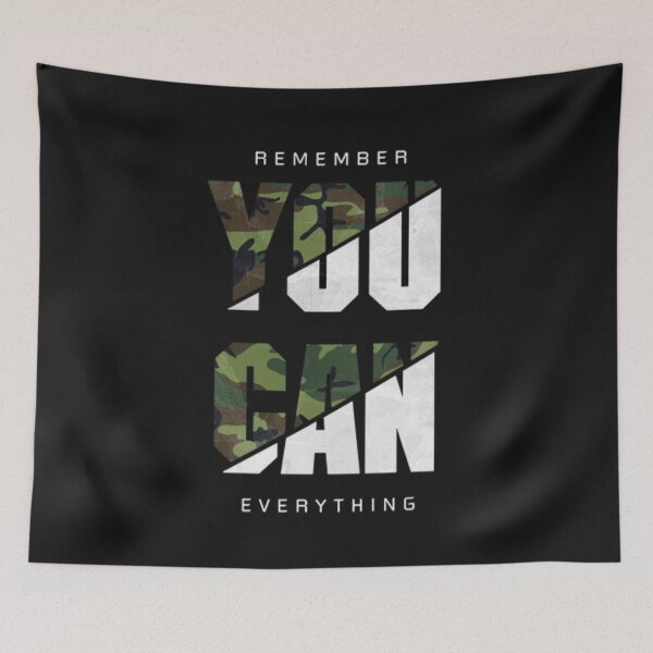 Item preview, Remember You Can: Camo Motivational designed and sold by Black_Art.