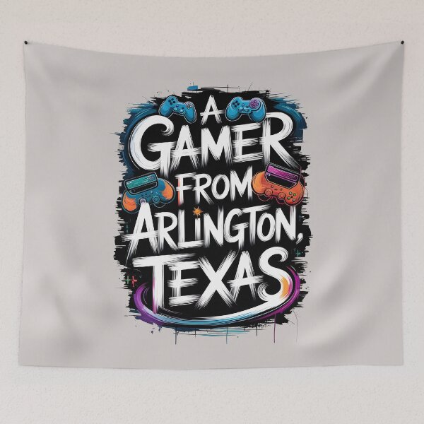 Item preview, A Gamer from Arlington Texas, Arlington Texas designed and sold by MoMidoStore.