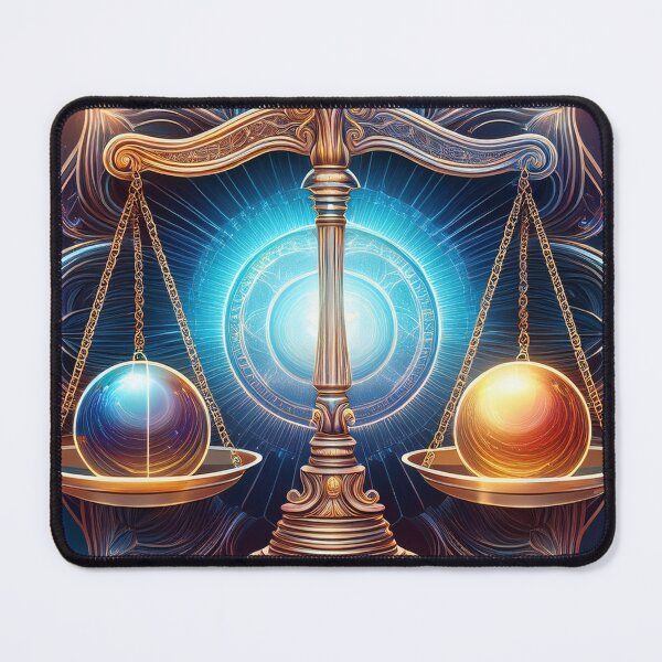 Item preview, Divine Balance: The Sacred Harmony of Libra designed and sold by HighestMind_888.