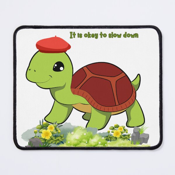 Item preview, Turtle with a motivational message designed and sold by LaUnArt.