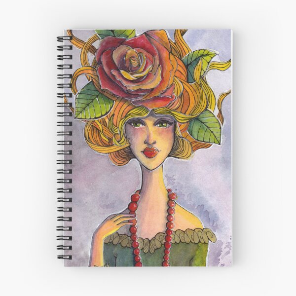 Item preview, Mujer - rosa roja designed and sold by Gintare Mazeikyte.