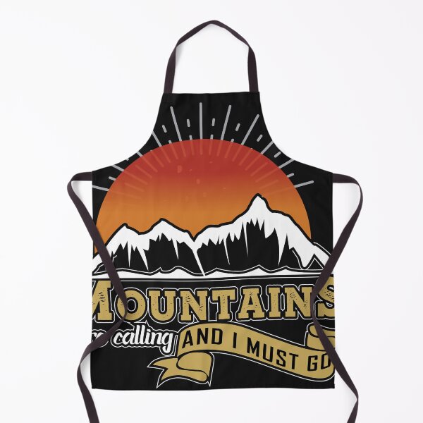 Artikelvorschau, T-Shirt-Design „Die Berge rufen“ entworfen und verkauft von Graphicbazaar10.