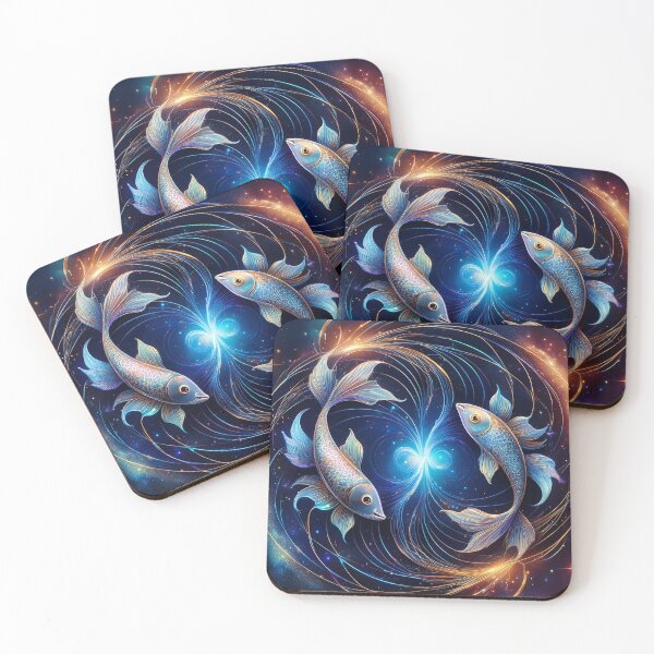 Item preview, Galactic Dreamer: The Cosmic Dance of the Pisces designed and sold by HighestMind_888.