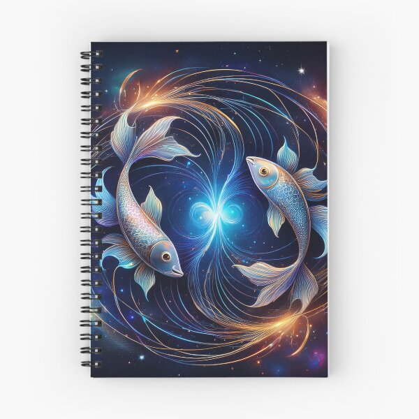 Item preview, Galactic Dreamer: The Cosmic Dance of the Pisces designed and sold by HighestMind_888.