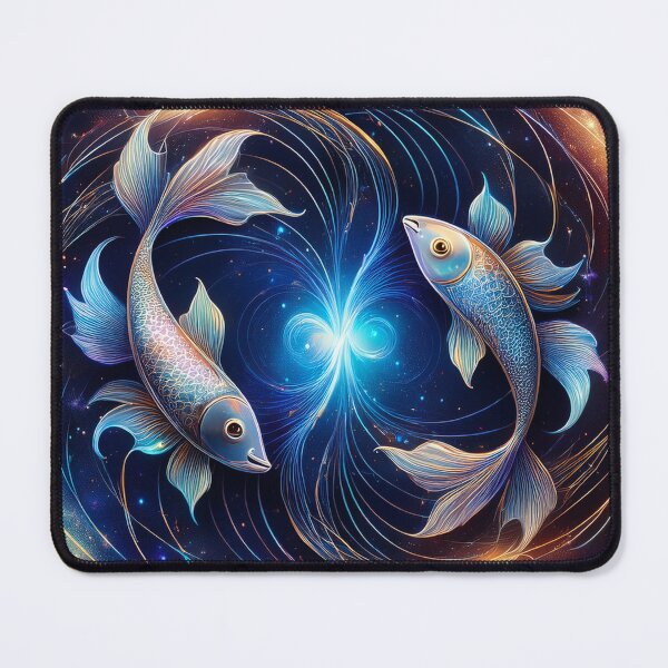 Item preview, Galactic Dreamer: The Cosmic Dance of the Pisces designed and sold by HighestMind_888.