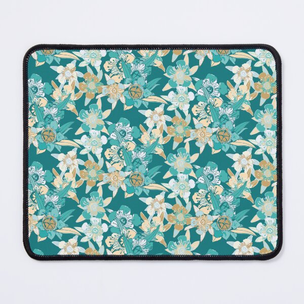 Item preview, Tea Tree Australian Flora green gold designed and sold by blueidesign.