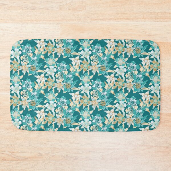 Item preview, Tea Tree Australian Flora green gold designed and sold by blueidesign.