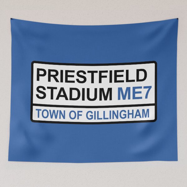 Item preview, Gillingham Priestfield Stadium Iconic Street Sign designed and sold by DelfDesign.