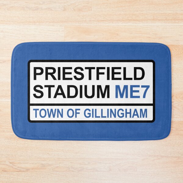 Item preview, Gillingham Priestfield Stadium Iconic Street Sign designed and sold by DelfDesign.