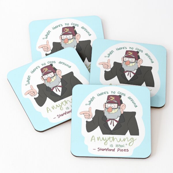 Item preview, Stan Pines Quote designed and sold by Caro's Stickers.