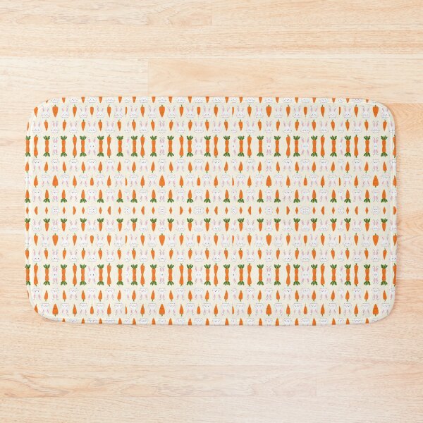 Item preview, Easter Bunny Carrot Pattern Graphic T-Shirt Dress designed and sold by FestivityFinds.