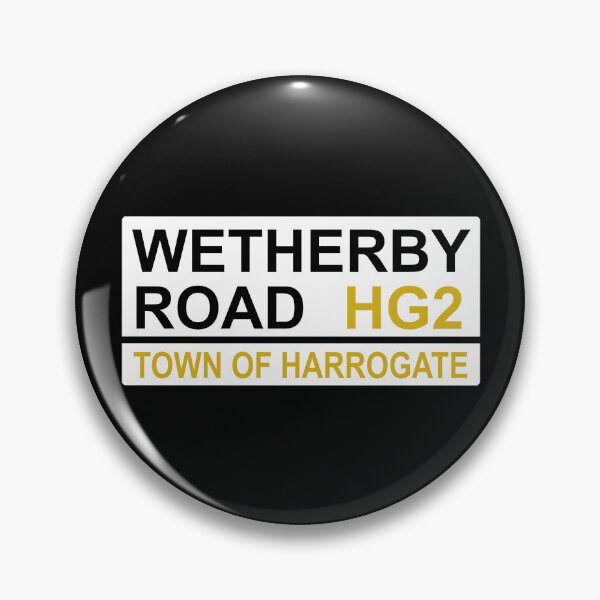 Item preview, Harrogate Town Wetherby Road Iconic Street Sign designed and sold by DelfDesign.