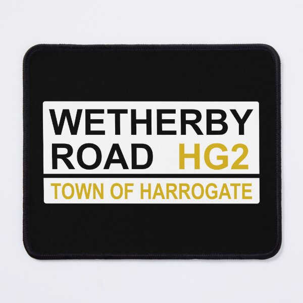 Item preview, Harrogate Town Wetherby Road Iconic Street Sign designed and sold by DelfDesign.