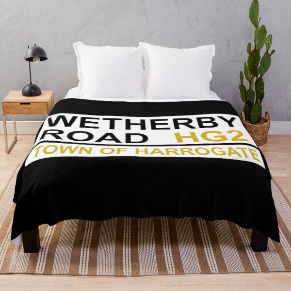 Item preview, Harrogate Town Wetherby Road Iconic Street Sign designed and sold by DelfDesign.