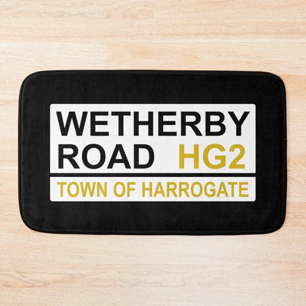 Item preview, Harrogate Town Wetherby Road Iconic Street Sign designed and sold by DelfDesign.