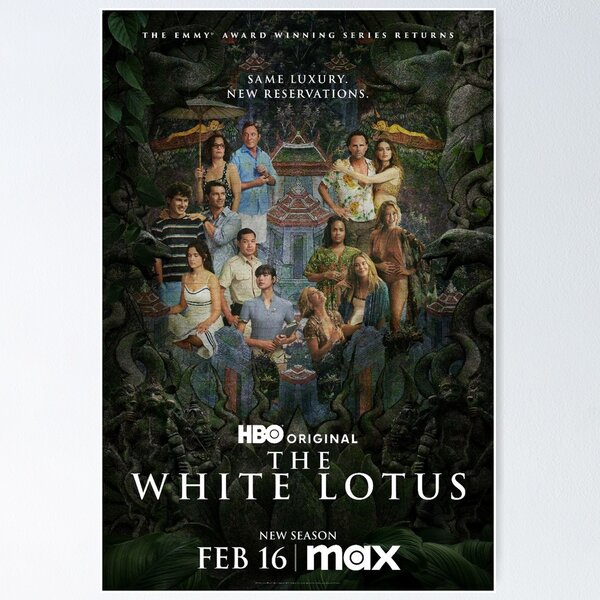 Item preview, Poster The White Lotus 2025 designed and sold by laneWoRtham.