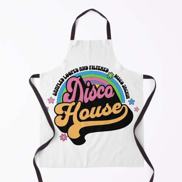 Item preview, DISCO HOUSE  - Retro Rainbow (pink)  designed and sold by Discothreadz.