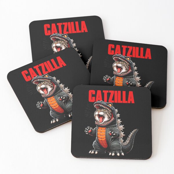 Item preview, Cute Cat Kitty Catzilla For Cat Moms Cat Dads Pet Lovers designed and sold by Damcoc.