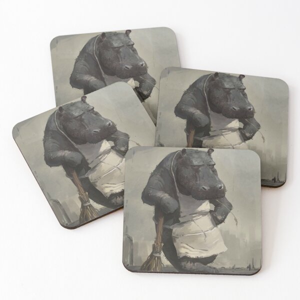 Item preview, hippo bored of sweeping designed and sold by jeRomeAlLen.