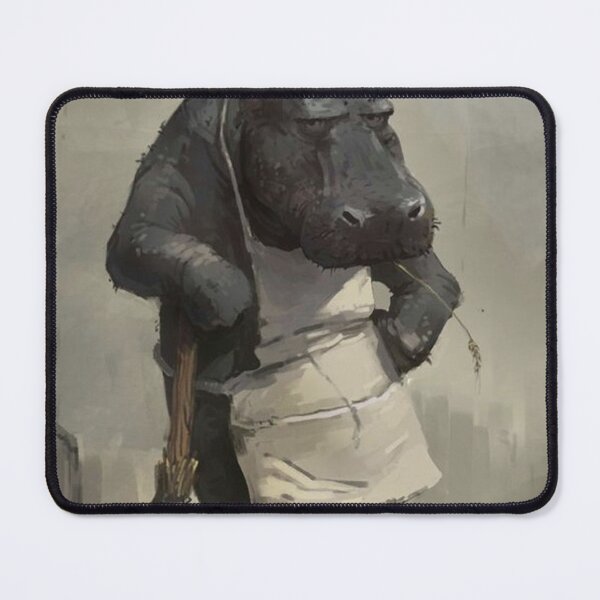 Item preview, hippo bored of sweeping designed and sold by jeRomeAlLen.
