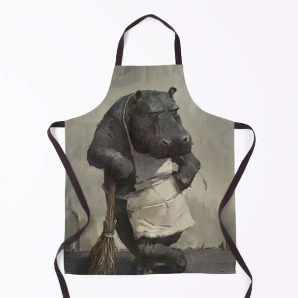 Item preview, hippo bored of sweeping designed and sold by jeRomeAlLen.