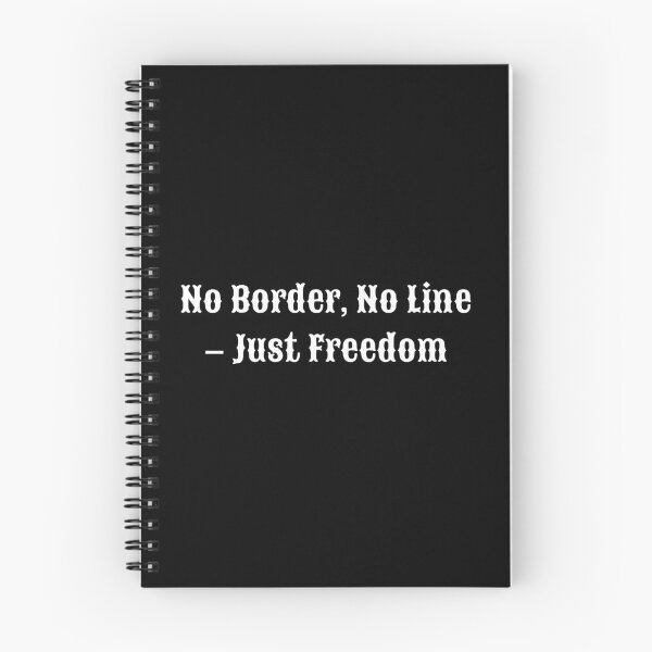 Item preview, No Border, No Line – Just Freedom designed and sold by Summer Sunshine.