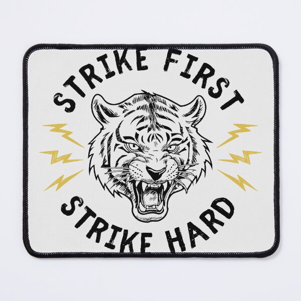 Item preview, STRIKE FIRST STRIKE HARD designed and sold by ThiccAndSik.