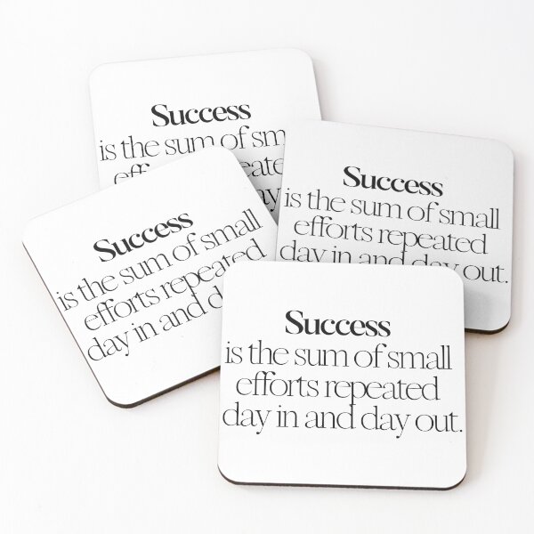 Item preview, Success  is the sum of small efforts repeated  day in and day out. designed and sold by effortless business growth.