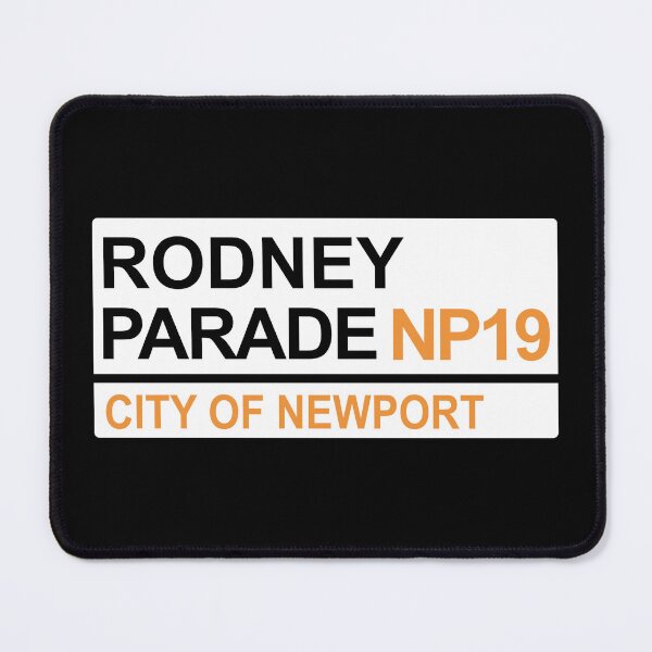 Item preview, Newport County Rodney Parade Iconic Street Sign designed and sold by DelfDesign.