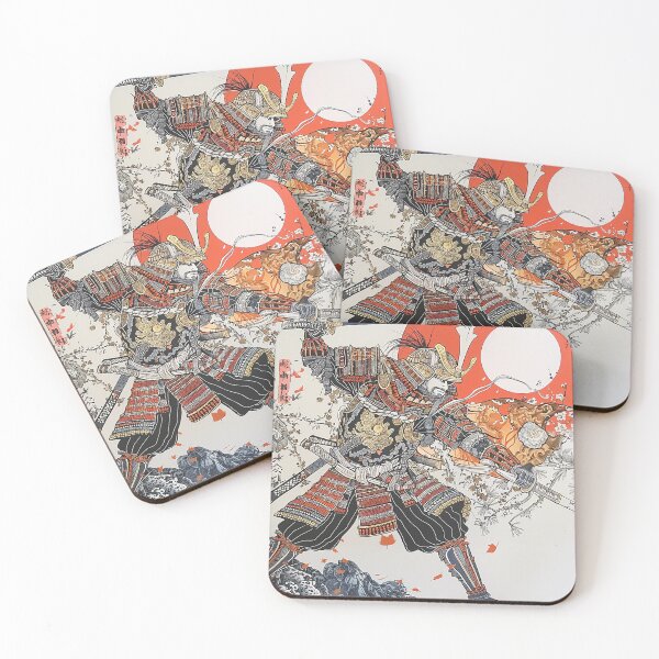 Item preview, ukiyo-e style Samurai（Japanese warrior） designed and sold by whiteblackcat.