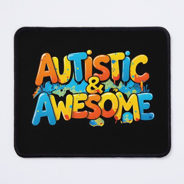 Item preview, Autistic & Awesome - Autism Awareness Day designed and sold by NaD8Zz.