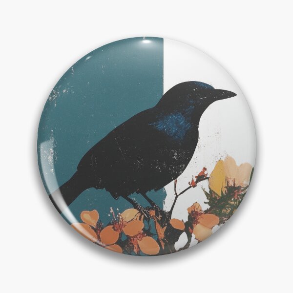 Item preview, Minimalist Style Bower Bird Art designed and sold by chi3-jp.