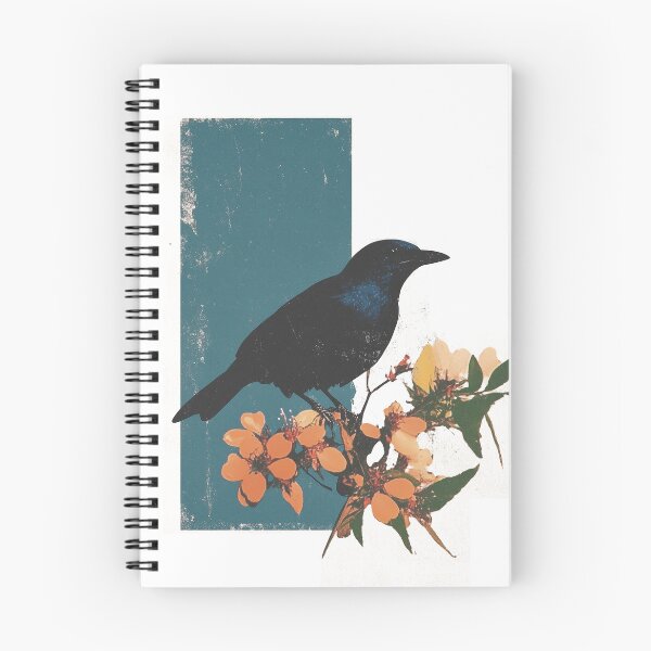 Item preview, Minimalist Style Bower Bird Art designed and sold by chi3-jp.