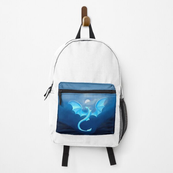 Item preview, Blue Dragon Flies Towards The Moon designed and sold by griffinart.