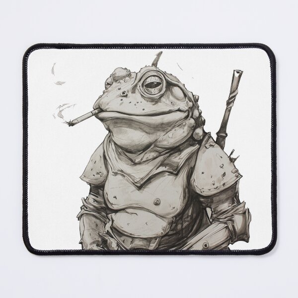 Item preview, FROG PROBLEMS - DARK FANTASY ART STYLE  designed and sold by VistaThreadsCo.
