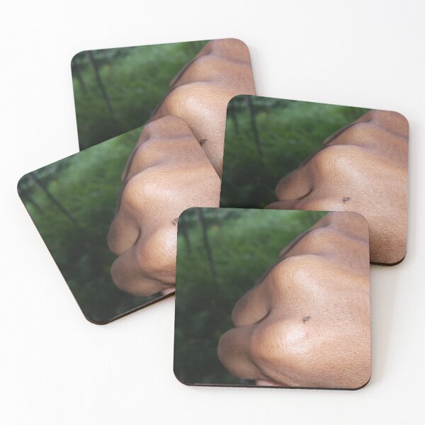 Item preview, Mosquito sitting on her hand and drinks the blood of the pierced skin. designed and sold by Yusuf-Design.